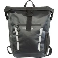 BAG STREET INTERNATIONAL Cityrucksack Wasserdichter Rolltop Kurier Rucksack gepolstert Brust- und Hüftgurt, wasserdicht