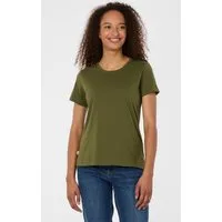Ragwear Kurzarmshirt MINTTA Klassischer Fit aus Single Jersey mit softem Finish