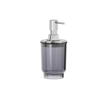 VitrA Origin Classic Seifenspender mit Pumpaufsatz freistehend Inhalt 400 ml Chrom,A44519 A44519
