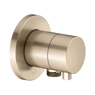 Keuco 2-Wege Umstellv. IXMO Comfort 59556, Schlauchanschl.,rund,Bronze gebürstet, 59556031101 59556031101