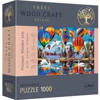 Trefl Puzzle Wood Craft Robinson bunte Ballons 1000 Teile Holzpuzzle, 1000 Puzzleteile, Made in Europe