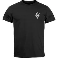 Neverless Print-Shirt Herren T-Shirt Wein Schorle Printshirt Logo Minimalistisch Icon mit Print