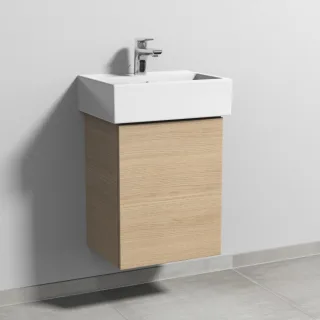 Sanipa 3way Waschtischunterbau zu Duravit Vero Air Waschtisch mit 1 Tür, Eiche-Nordic SM43048