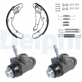 Delphi Bremsbacken vormontiert hinten Seat Inca Skoda Octavia VW Caddy