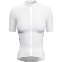 Wulibike Radtrikot Damen, Fahrradtrikot Classic Kurzarm Slim Fit mit Frontreißverschluss (1-tlg) Elastischer Schnelltrocken-Stoff, 3 Taschen & Reflektoren
