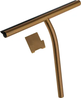Neuesbad Serie 600 Glasabzieher mit Haken mit 3M Kleber, bronze gebürstet NB1DEADI_C31K1