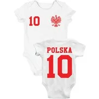 Youth Designz Kurzarmbody Polen Kinder Baby Body Strampler mit trendigem Motiv