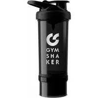 GYMSHAKER Protein Shaker mit Pulverfach - Trinkflasche für Fitness, Sport & Bodybuilding