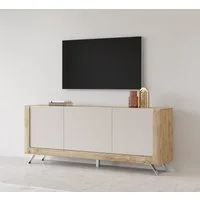 Home affaire Sideboard Kasai, Breite 199 cm, mit 3 Türen