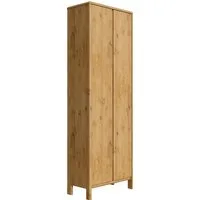 OTTO home Garderobenschrank Luven, Dielenschrank, Kleiderschrank, Schrank FSC®-zertifiziertes Massivholz Kiefer, Höhe 192 cm