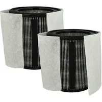 vhbw HEPA-Filter passend für Leifheit / Soehnle Airfresh Clean Connect 500 Luftreiniger, Zubehör für Leifheit / Soehnle Airfresh Clean Connect 500