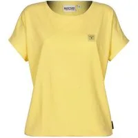 naketano T-Shirt Baumwolle Rundhals Kurzarm Streetwear Basic Sommershirt Damen (1-tlg) weich, bequem, casual, vegan, unifarben, gerader Schnitt, Alltag