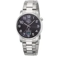 MASTER TIME Funkuhr Basic MTGA-10694-21M, Armbanduhr, Quarzuhr, Herrenuhr, Datum, Leuchtzeiger, Edelstahlarmband