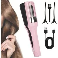 ibettertec Glätteisen Splissentferner für gepflegte Haare ohne Längenverlust, Haarspliss Trimmer Automatischer Splissentferner
