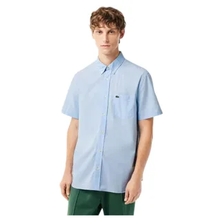 Lacoste - Hemd für Herren, Regulär, kurzärmlig (Weiß)