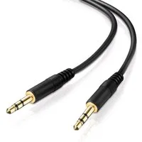 adaptare adaptare 3 m Stereo-Aux-Kabel 2-mal 3,5-mm-Stecker Klinke vergoldet Audio-Kabel