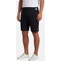 U.S. Polo Assn. Sweatshorts USCooperr – Herren Shorts mit elastischem Bund Elastischer Bund mit Kordelzug, seitliche Taschen, Gesäßtasche