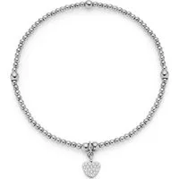 LEONARDO Edelstahlarmband Leonardo Damen-Armband Edelstahl Zirkonia, Trendig