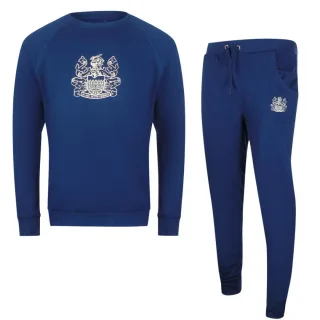 Aquascutum - Trainingsanzug-Set für Herren, Rundhalsausschnitt (Dunkles Marineblau)