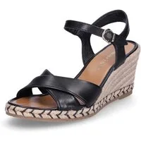 Tamaris Tamaris Damen Sandalette schwarz Sandale