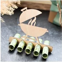 Spruchreif® Spardose Originelles Geldgeschenk, Geschenke aus Holz, Hobby