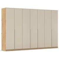 OTTO home Drehtürenschrank Kleiderschrank Schrank Garderobe AGORDO Schlafzimmer (in zwei Griff-Farben, Breiten 91-405 cm, Dekor- oder Hochglanzfront) durchdachte Innenausstattung, in 8 Breiten und 2 Höhen MADE IN GERMANY