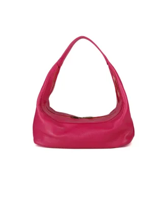 Giulia Monti Schultertasche Fuchsienrot