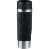 TRAVEL MUG Classic Grande Thermobecher schwarz/edelstahl, 0,5 Liter