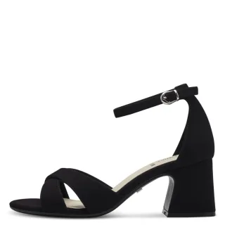 s.Oliver Red Label - Sandalen mit Absatz schwarz - Gr. - 38