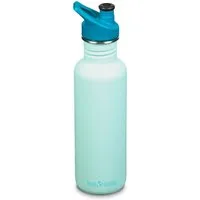 Klean Kanteen Trinkflasche Klean Kanteen Blue Tint Trinkflasche Classic 800ml Sport Cap