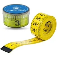 HaushaltO Maßband 2 in 1 Maßband 150 cm – cm + INCH - Flexibel mit Aufbewahrungsbox