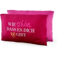 La Vida Geschenk für Dich Dekokissen La Vida Dekokissen Serie Mädels, Kissenhülle mit Füllung