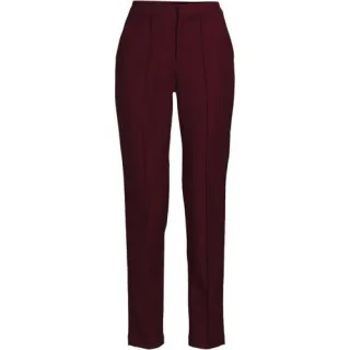 Knöchellange High Waist Hose, Damen,  Rot, Baumwoll-Mischung/Nylon-Mischung, by Lands' End