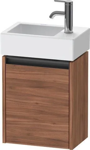 Duravit Ketho.2 Waschtischunterbau wandhängend Nussbaum Matt 364x238x440 mm - K25071L79790000 K25071L79790000