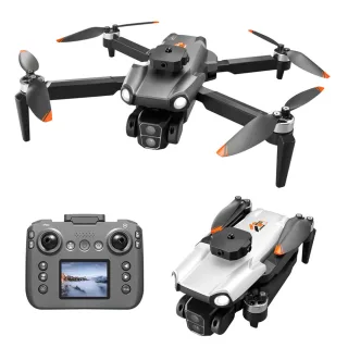 YLR/C S119 WiFi FPV with LCD Screen Controller HD Dual Camera Servo Gimbal 360° Obstacle Avoidance Brushless Foldable RC