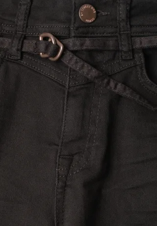 Street One - High Waist Barrel Leg Jeans im Loose Fit brown washed - Gr. - 28