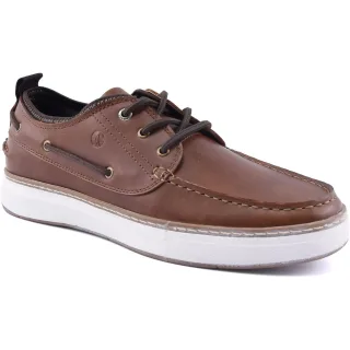 Sperry Moc Neo Polyurethan Herren Braune Bootsschuhe