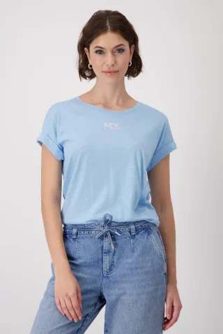 monari - T-Shirt mit Schmuck spring water - Gr. - 42