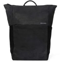 Salzen Freizeitrucksack Rucksack Vertiplorer Leather Charcoal Black