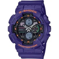 CASIO G-SHOCK Chronograph GA-140-6AER, Quarzuhr,Armbanduhr,Herrenuhr,digital, bis 20 bar wasserd.Resinarmband