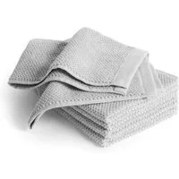 herzbach home Gästehandtücher Spa 30x50cm, (5-St), 525g/m², Premium-Qualität, 100% Baumwolle, einfarbig