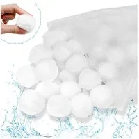 FIVMEN Filterbälle Pool Filter Balls für Sandfilteranlage Filtermaterial Polysphere, (2-St), Poolfilter ersetzen 25 kg Filtersand für Pool Sandfilter