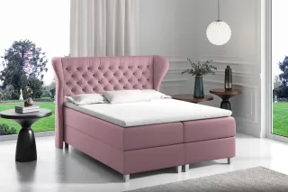 Boxspringbett Schlafzimmerbett LORENZO 160x200cm in div. Farbvarianten