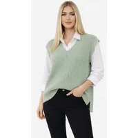 Worldclassca Pullunder WORLDCLASSCA Damen Strickpullunder mit Bluseneinsatz 2 in 1 Fashion Neue Kollektion - Stilvolle und gemütliche Strickmode für Damen