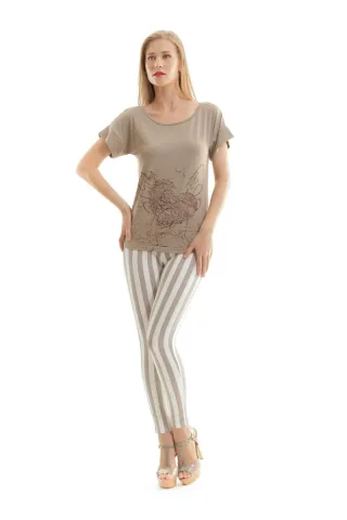 Bedrucktes Micromodal Tee