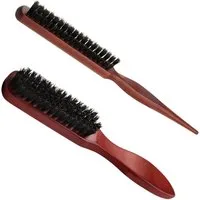 LuxusKollektion Toupierbürste Wildschweinborsten Bürste Teasing Hair Brush Boar Bristle Sleek Bun