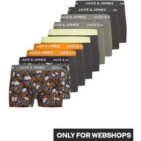 Jack & Jones Trunk JACHUGO SKULLS TRUNKS 10 PACK (Packung, 10-St)
