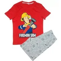 Feuerwehrmann Sam Schlafanzug Jungen Shorty