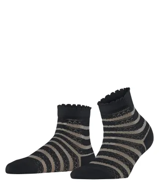 FALKE - FALKE Border Lace Damen black - Gr. - 41.5