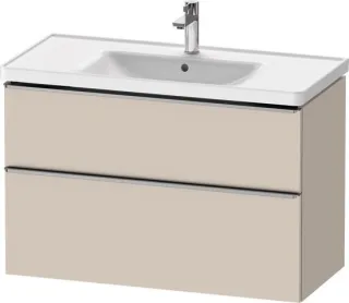 Duravit D-Neo Waschtischunterbau wandhängend Taupe Matt 984x452x625 mm - DE4356070910000 DE4356070910000